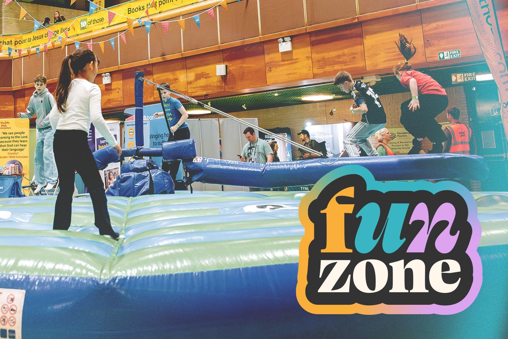 Inflatables in the Fun Zone